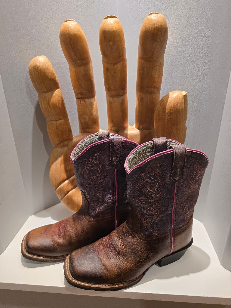 Majesty Western Boots Leather, Childrens 3d
